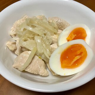 やみつき！鶏胸肉と玉ねぎのお酢炒め